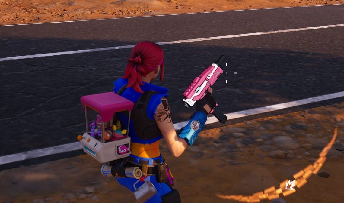 Fortnite Gwenpool's dual micro SMGs