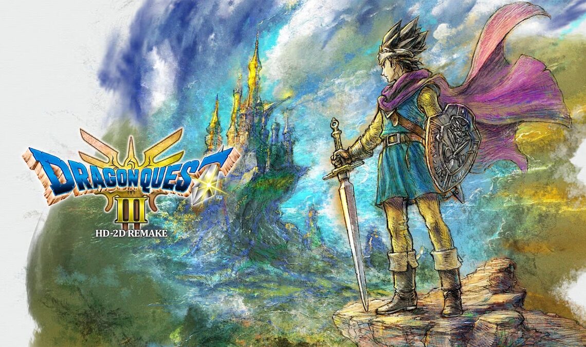 Key art for Dragon Quest 3 remake