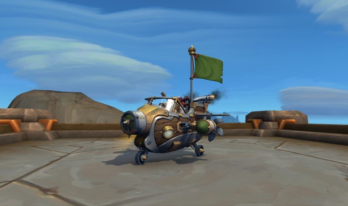 Comment débloquer la monture personnalisable Dirigeable du Delver dans WoW: The War Within