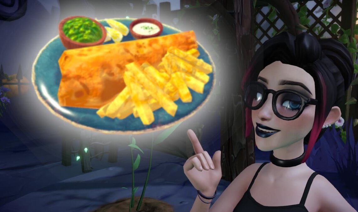 Fish and Chips in Disney Dreamlight Valley