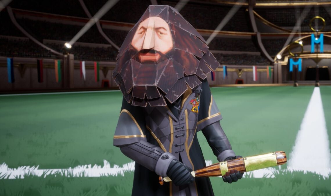 Hagrid Papercraft Mask in Harry Potter: Quidditch Champions