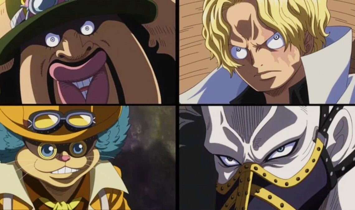 Revolutionary Army members of One Piece