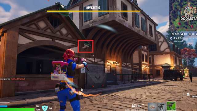 Quatrième caméra de surveillance de Fortnite