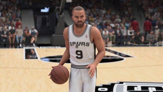 Tony Parker, l'un des meilleurs meneurs et arrières de NBA 2K25 MyTEAM.