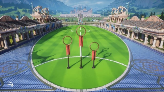 Terrain de Beauxbâtons pour les champions de Quidditch Harry Potter