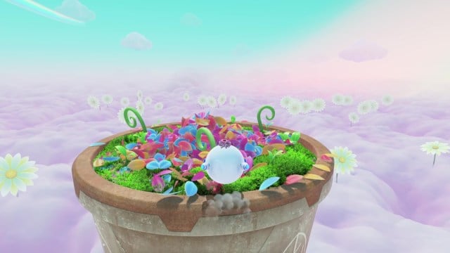 Astro Bot - Déverrouillage de la sortie de la galaxie perdue par Balloon Breeze - Atteignez l'île aux plantes en pot 