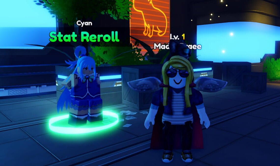 Roblox Anime Vanguards stat and trait reroll guide