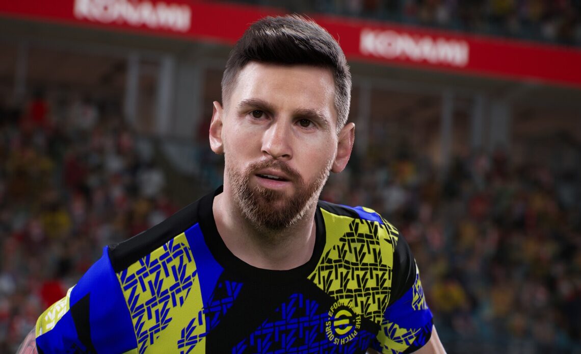 An image of Messi in eFootball 2025