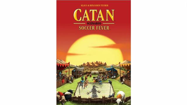 Scénario de Catan avec la fièvre du football