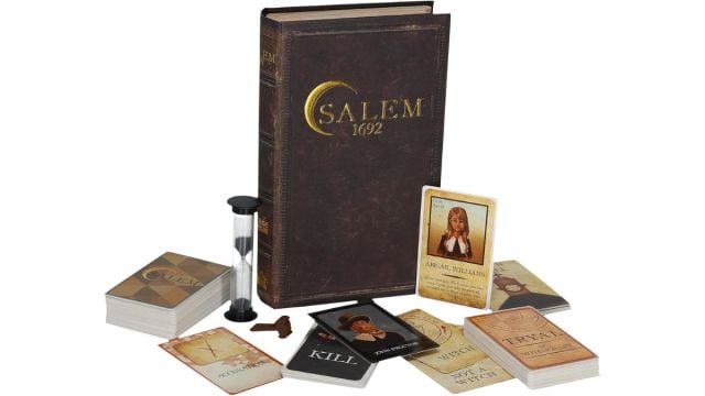 Salem 1692 meilleures éditions de jeux de société qui ressemblent à des livres