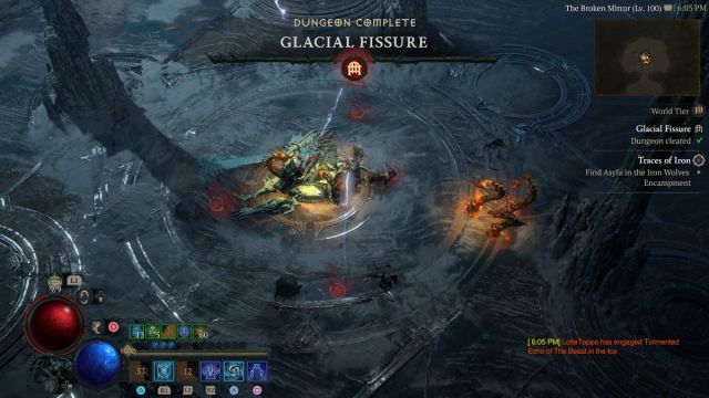 Diablo 4 La bête dans la glace