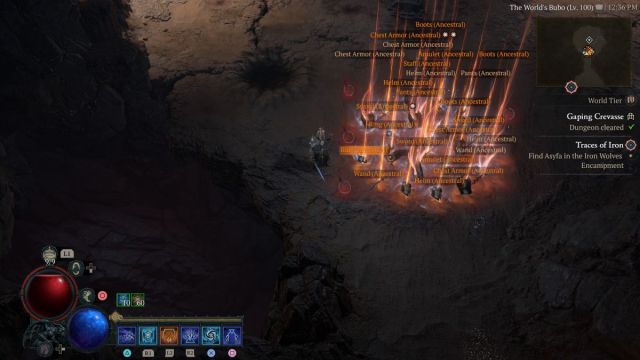 Ferme de matériaux pour boss de Diablo 4