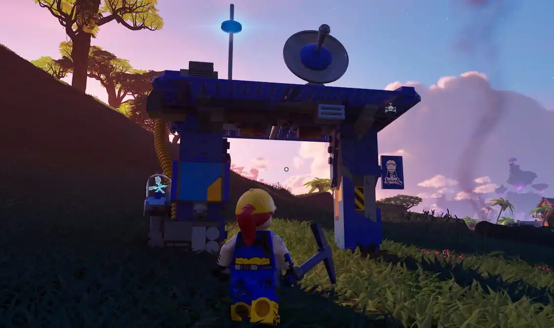 LEGO Fortnite bus station