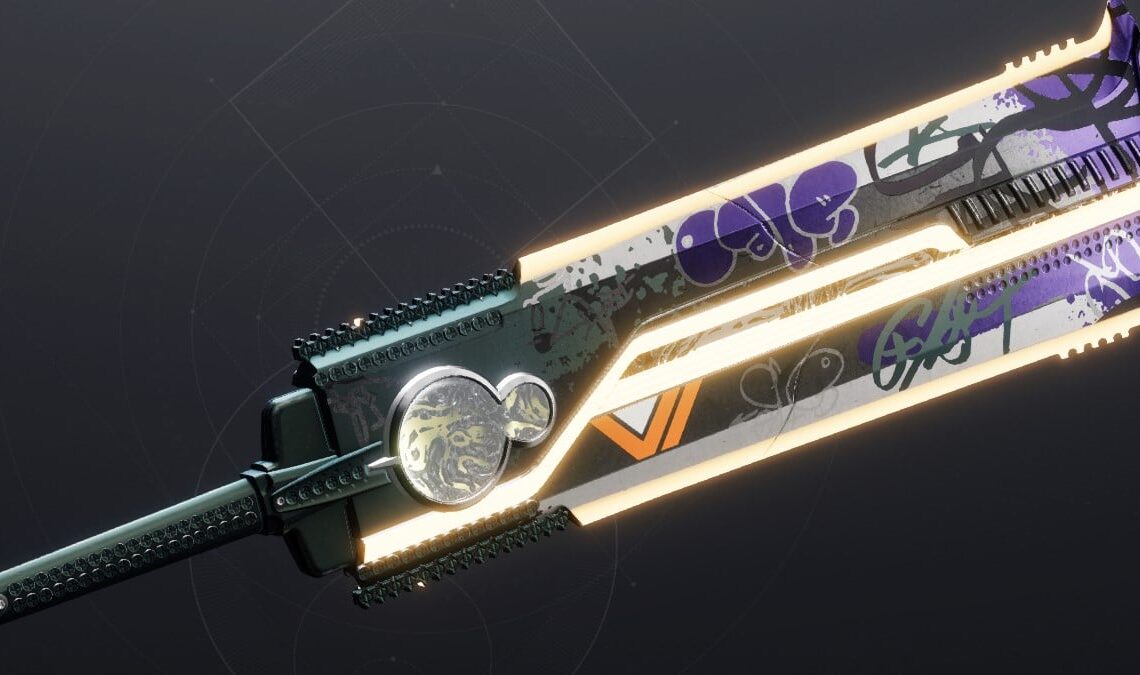 Destiny 2 The Slammer Adept Sword