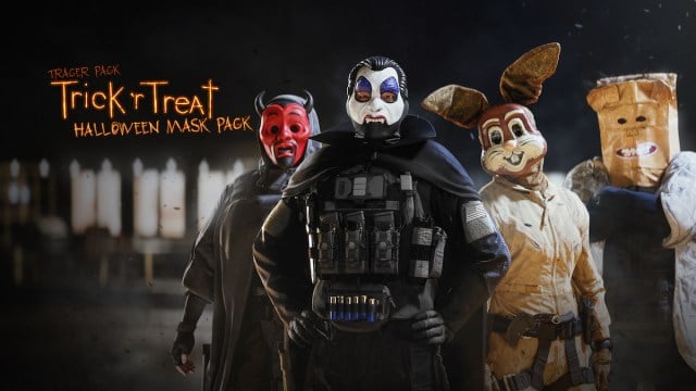 Pack de masques d'Halloween