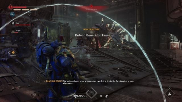 lourd avec un canon à boulon massif dans Warhammer 40k Space Marine 2