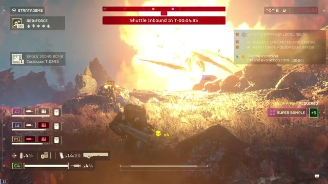 Helldivers 2 Comment tuer un Titan Bile - tuer un titan avec une bombe Eagle de 500 kg 