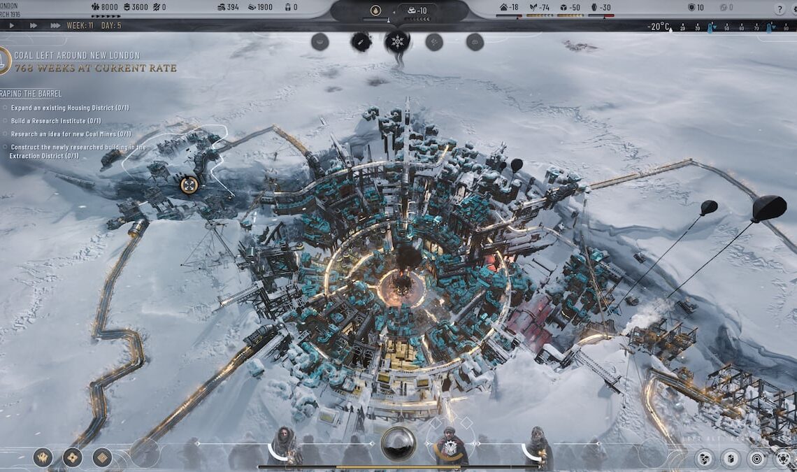 Scraping the Barrel quest in Frostpunk 2