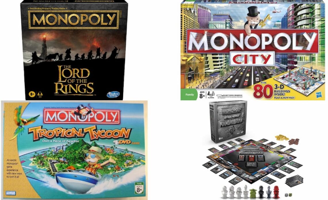 best monopoly board game editions