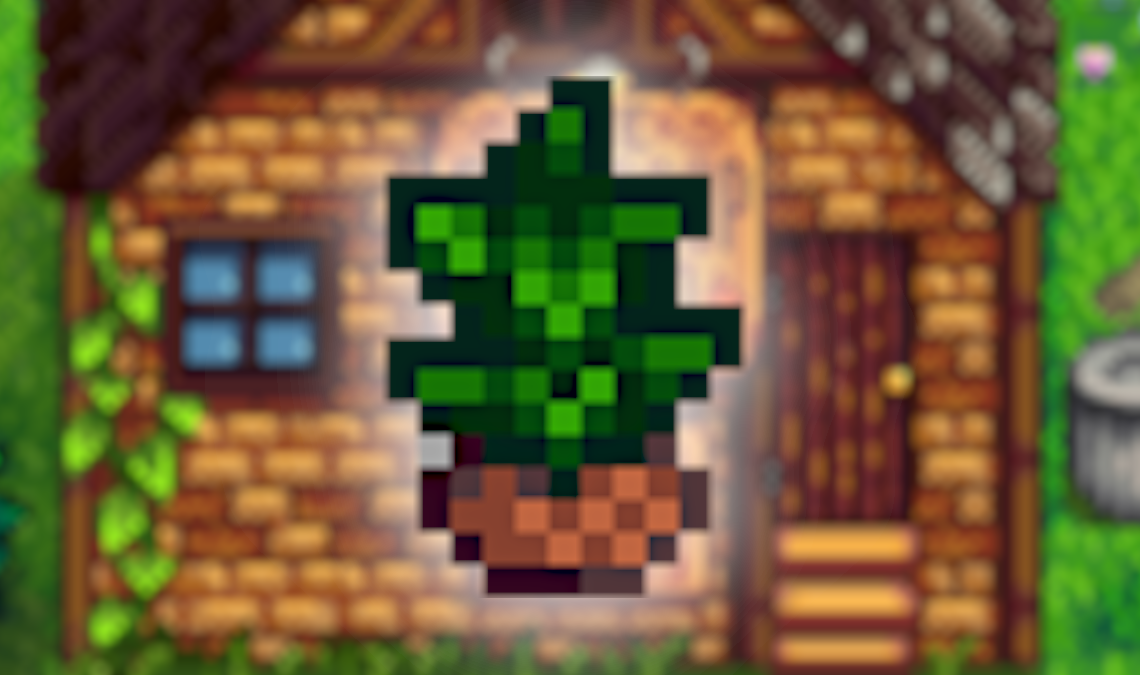 Tea Sapling in Stardew Valley