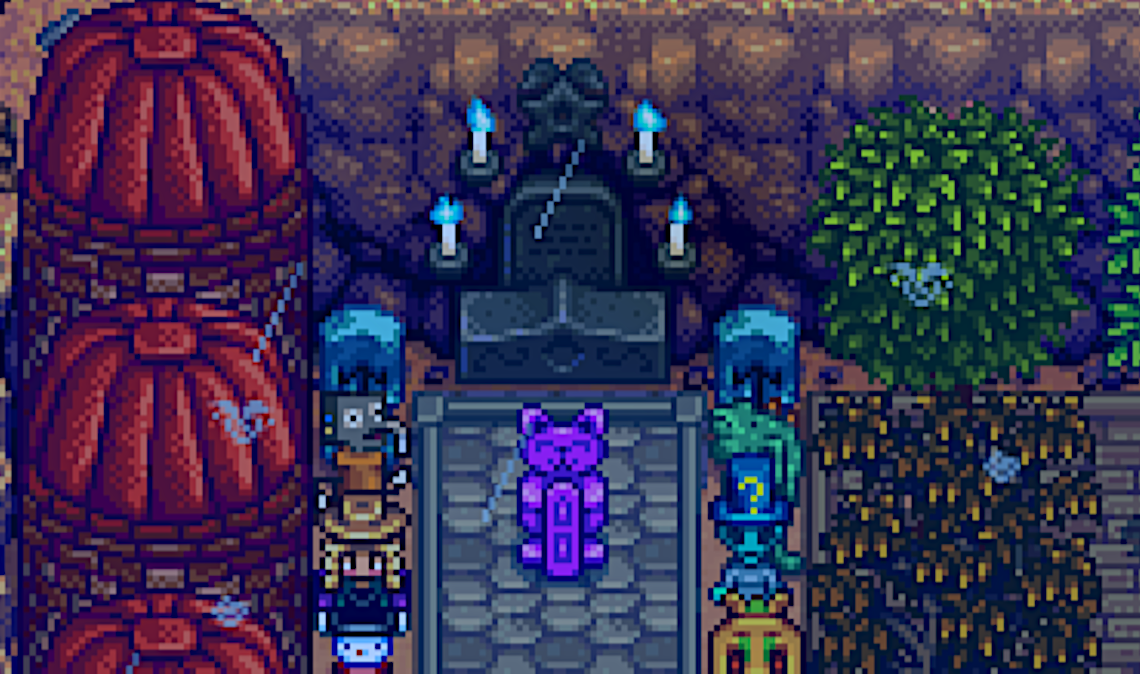 The Statue of Perfection in Stardew Valley