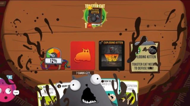 Exploding Kittens sur les jeux Netflix