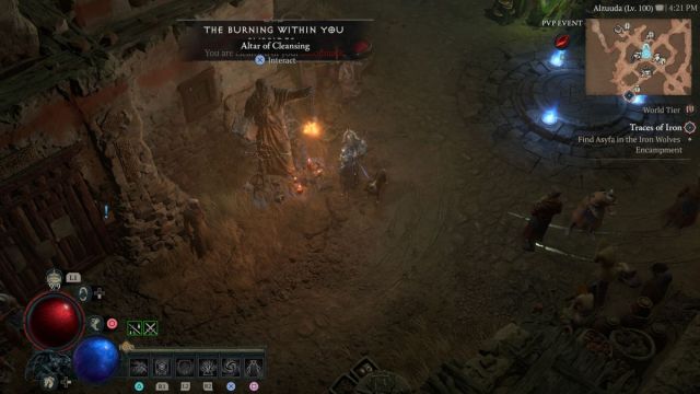 Comment se débarrasser de Bloodmarked dans Diablo 4