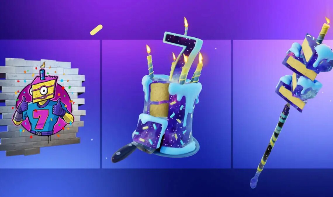 Fortnite birthday event rewards