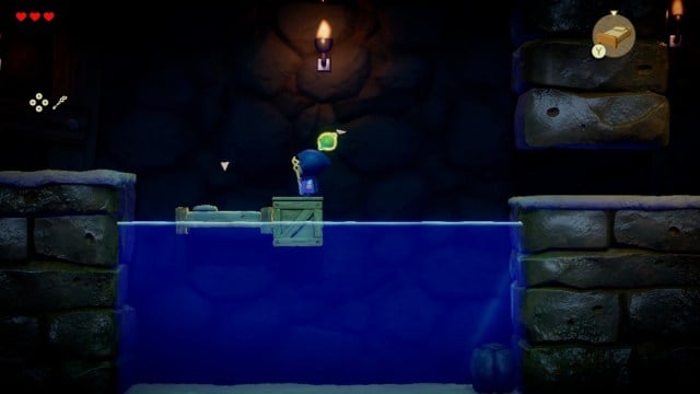 Utiliser un lit pour traverser l'eau dans Zelda : Echoes of Wisdom