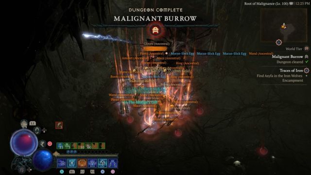 Diablo 4 meilleure ferme mythique unique