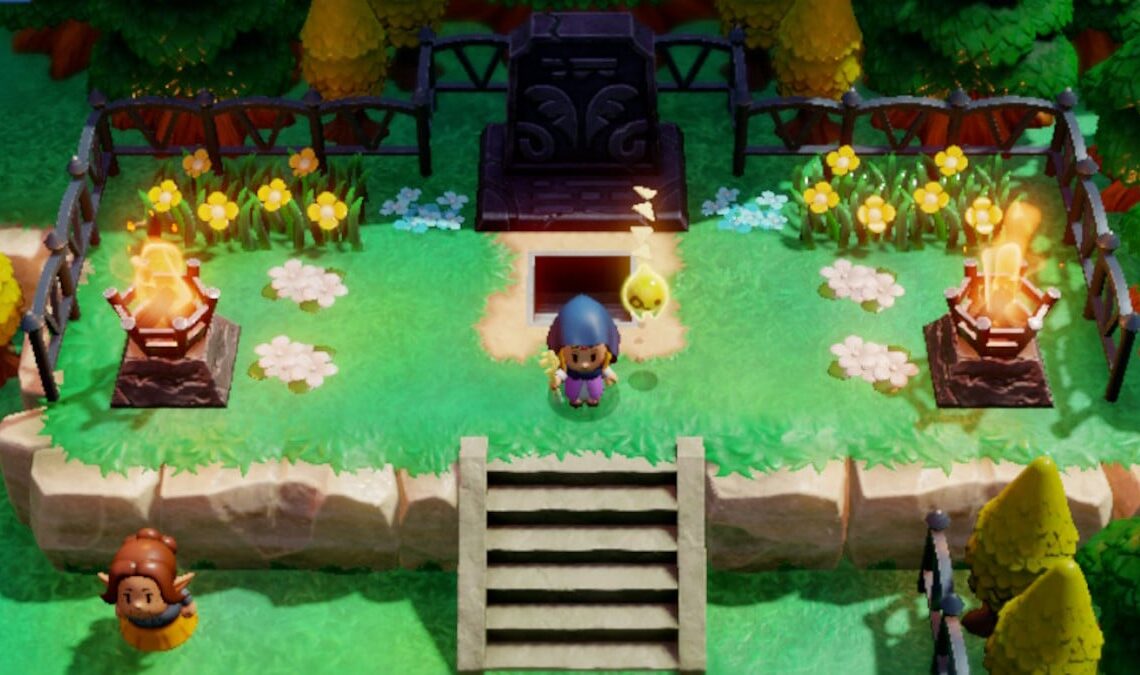 Entrance to the Graveyard Dungeon in Zelda: Echoes of Wisdom