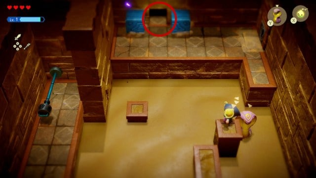 Atteindre la porte dans le puzzle Zelda