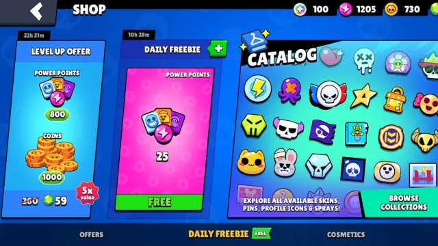 Cadeaux quotidiens gratuits dans Brawl Stars