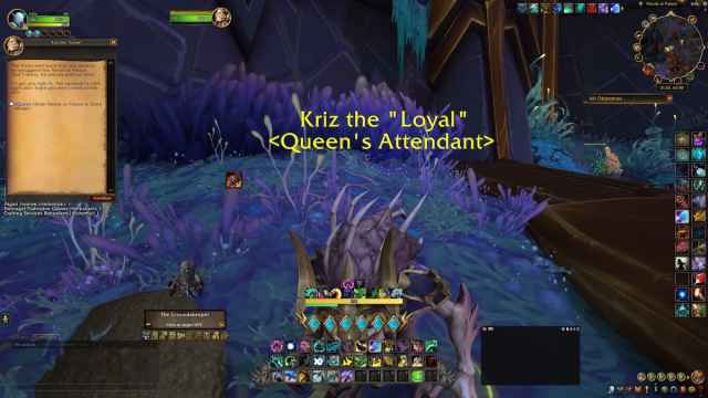 Kriz, le PNJ du mode histoire dans WoW The War Within