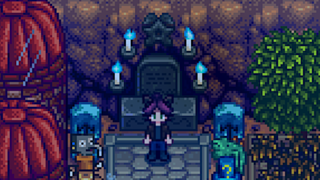 Le sanctuaire de grand-père à Stardew Valley