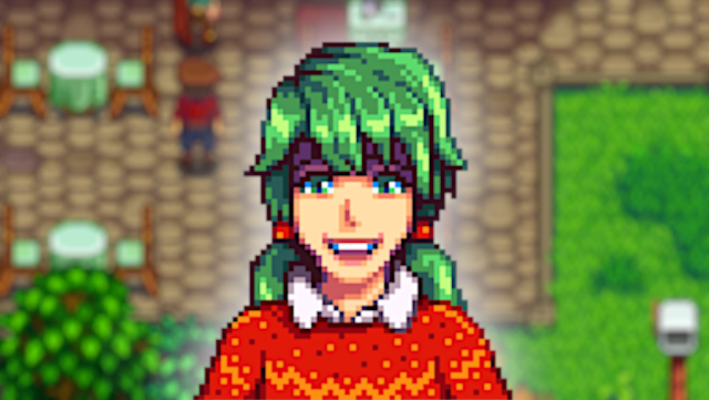 Caroline est votre ticket pour la recette du Tea Sapling dans Stardew Valley