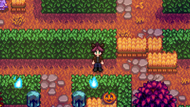 Le labyrinthe du festival Spirit's Eve à Stardew Valley