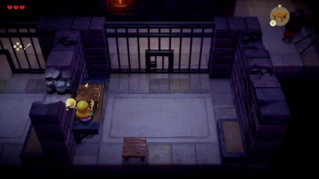 Utilisez une table pour franchir le mur en ruine de la cellule dans Zelda : Echoes of Wisdom