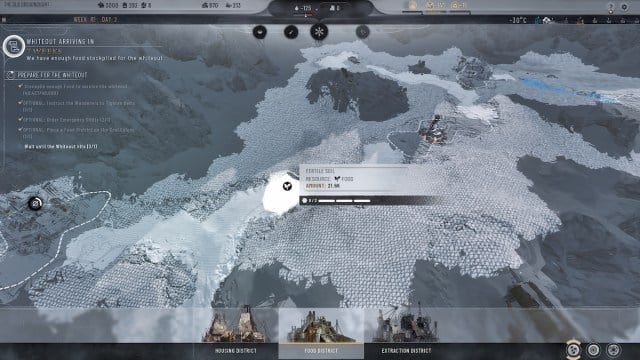 Sol fertile dans Frostpunk 2