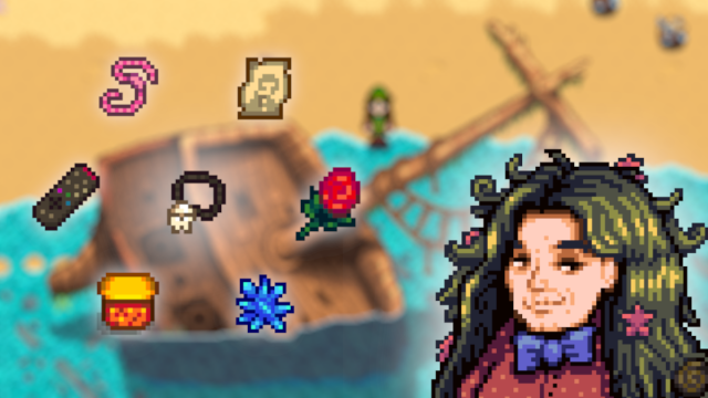 Objets nécessaires pour terminer The Pirates Wife dans Stardew Valley