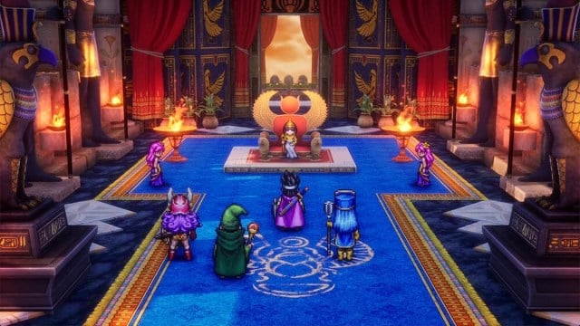 Le gameplay de Dragon Quest 3 Remake