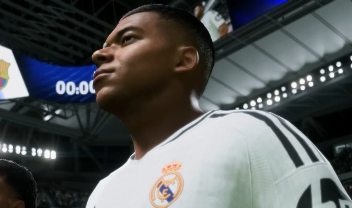 Kylian Mbappe celebrations in EA FC 25