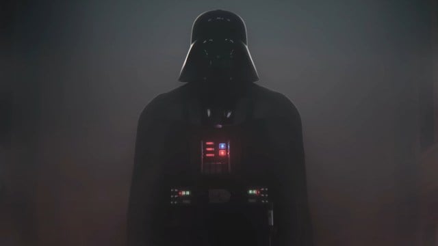 Une image de Dark Vador dans Star Wars Outlaws.