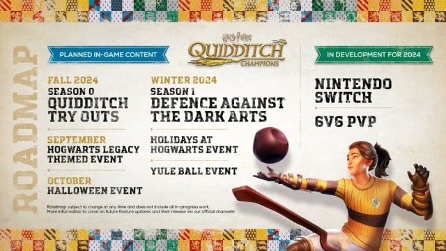 Harry Potter : feuille de route des champions de Quidditch 2024