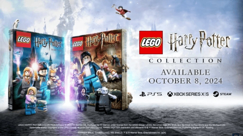 La collection Lego Harry Potter est remasterisée pour PlayStation 5, Xbox Series X|S et Steam