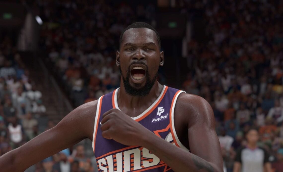 An image of Kevin Durant in NBA 2K25