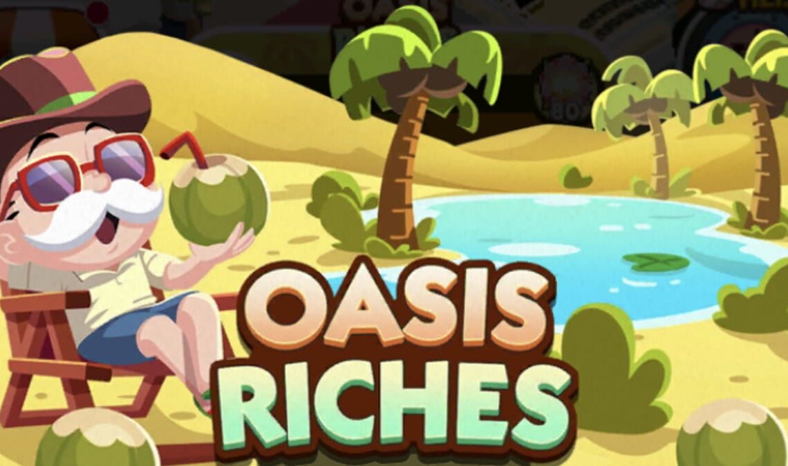 Monopoly GO Oasis Riches event rewards