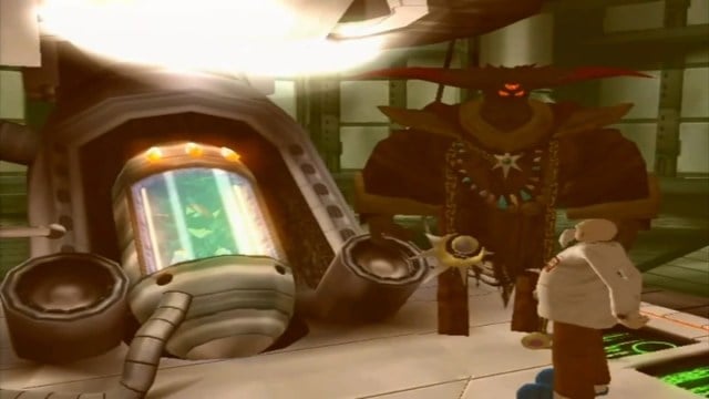 Black Doom et Gerald Robotnik dans Shadow the Hedgehog