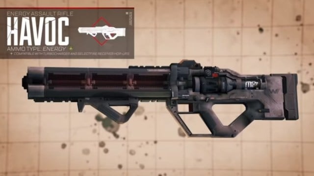 Fusil d'assaut Havoc dans Apex Legends