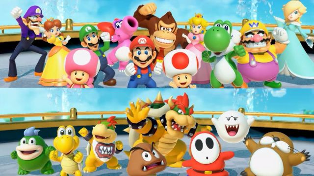 Personnages de Super Mario Party Jamboree